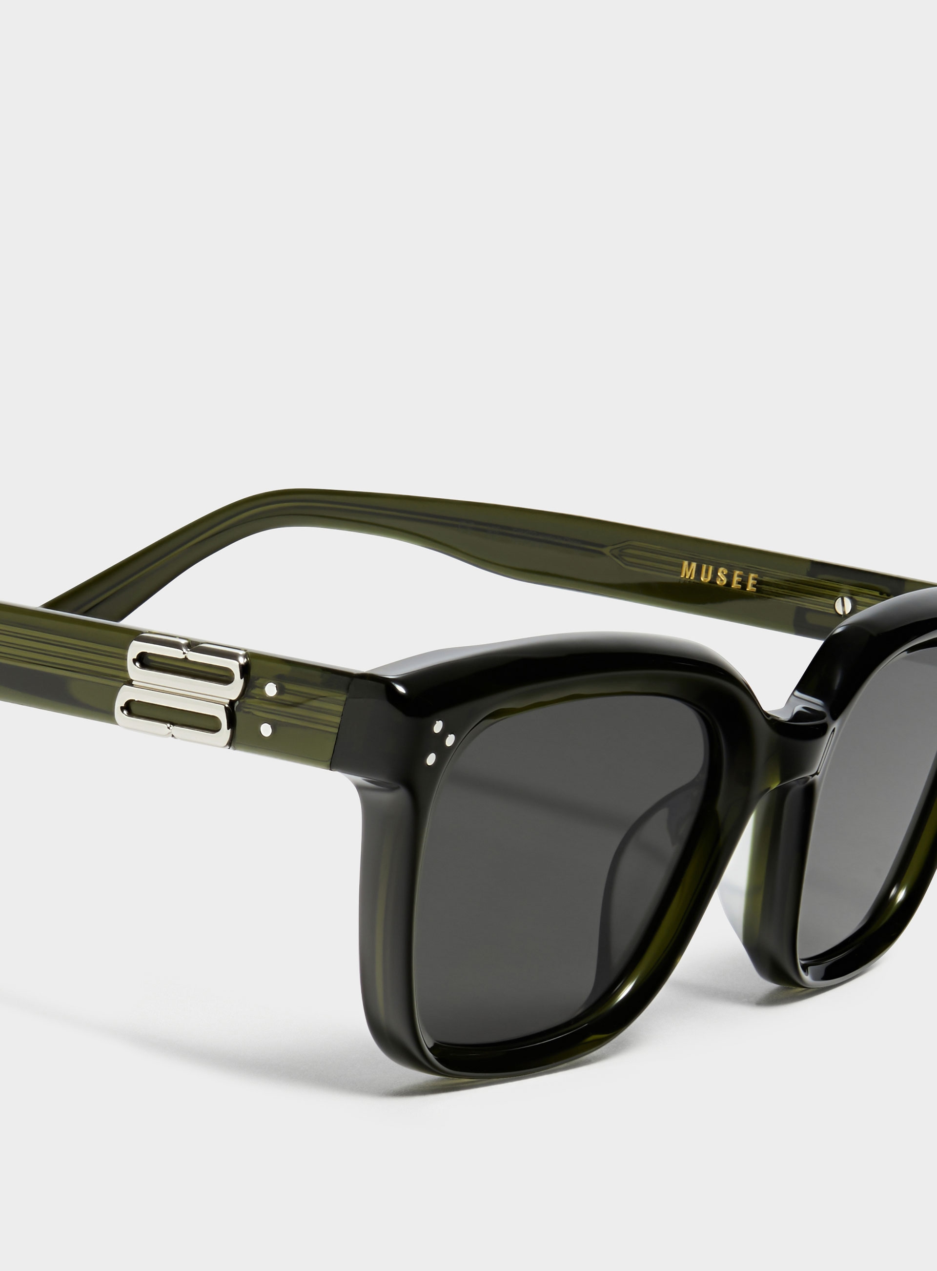 Gentle Monster Musee KC2 Sunglasses Khaki (KS2) in Acetate - US